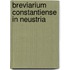 Breviarium Constantiense in Neustria