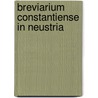 Breviarium Constantiense in Neustria by Coutances Diocese