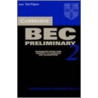 Cambridge Bec Preliminary 2 Cassette door Cambridge Esol