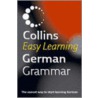 Collins Easy Learning German Grammar door Onbekend
