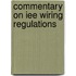 Commentary On Iee Wiring Regulations