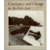 Constancy and Change in Architecture door Quantrill