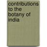 Contributions to the Botany of India by Robert Wight