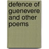 Defence of Guenevere and Other Poems door William Morris