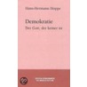 Demokratie. Der Gott, der keiner ist door Hans-Hermann Hoppe