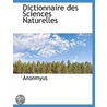 Dictionnaire Des Sciences Naturelles by Anonmyus