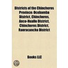 Districts of the Chincheros Province by Not Available
