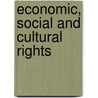 Economic, Social And Cultural Rights door Onbekend