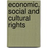 Economic, Social And Cultural Rights by Unknown