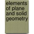 Elements of Plane and Solid Geometry