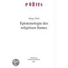 Epistemologie des religiösen Sinnes by Holger Thiel