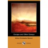 Escape and Other Essays (Dodo Press) door Arthur Christopher Benson