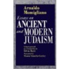 Essays On Ancient And Modern Judaism door Momigliano