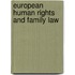 European Human Rights And Family Law