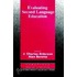 Evaluating Second Language Education