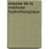 Expose de La Methode Hydrotherapique