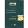 Forensic Investigation of Explosions by Raymond Bonnett