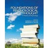 Foundations Of Psychological Thought by Barbara F. Gentile