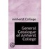 General Catalogue Of Amherst College