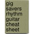 Gig Savers Rhythm Guitar Cheat Sheet