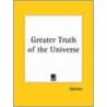 Greater Truth Of The Universe (1922) door Salaman