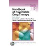 Handbook of Psychiatric Drug Therapy by Md Jerrold F. Rosenbaum