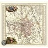 Historische Karte: Amt Leipzig, 1758 door Peter Schenk