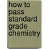 How To Pass Standard Grade Chemistry