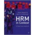 Human Resource Management In Context
