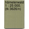 Hämelerwald 1 : 25 000. (tk 3626/n) door Onbekend
