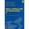 Höhere Mathematik mit Mathematica 3 door Walter Strampp