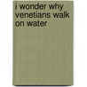 I Wonder Why Venetians Walk On Water door Phillip Steele