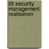Itil Security Management Realisieren