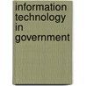 Information Technology in Government door Helen Margetts