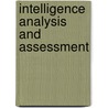 Intelligence Analysis and Assessment door Onbekend