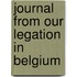 Journal from Our Legation in Belgium