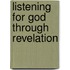 Listening for God Through Revelation