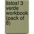 Listos! 3 Verde Workbook (Pack Of 8)