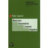 Matrizen, Geometrie, Lineare Algebra by P. Gabriel