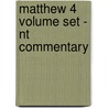 Matthew 4 Volume Set - Nt Commentary door John F. MacArthur