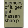 Memoirs Of Lt. Gen Gul Hassan Khan P door Onbekend