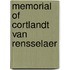 Memorial Of Cortlandt Van Rensselaer