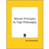 Mental Principles In Yogi Philosophy