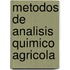 Metodos de Analisis Quimico Agricola