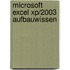 Microsoft Excel Xp/2003 Aufbauwissen