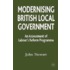 Modernising British Local Government