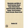 Mountains and Hills of South Georgia by Not Available