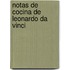 Notas de Cocina de Leonardo Da Vinci