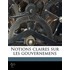 Notions Claires Sur Les Gouvernemens