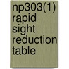 Np303(1) Rapid Sight Reduction Table door Onbekend